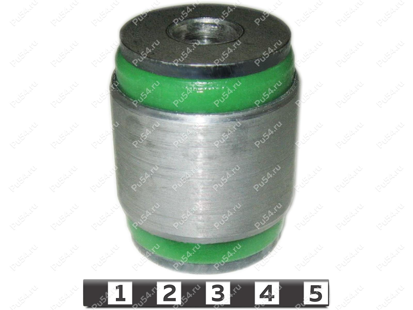 Upper control arm silent block, rear suspension, pressed-in, Código de product 4-06-3361, Poliuretano, Imagen №1