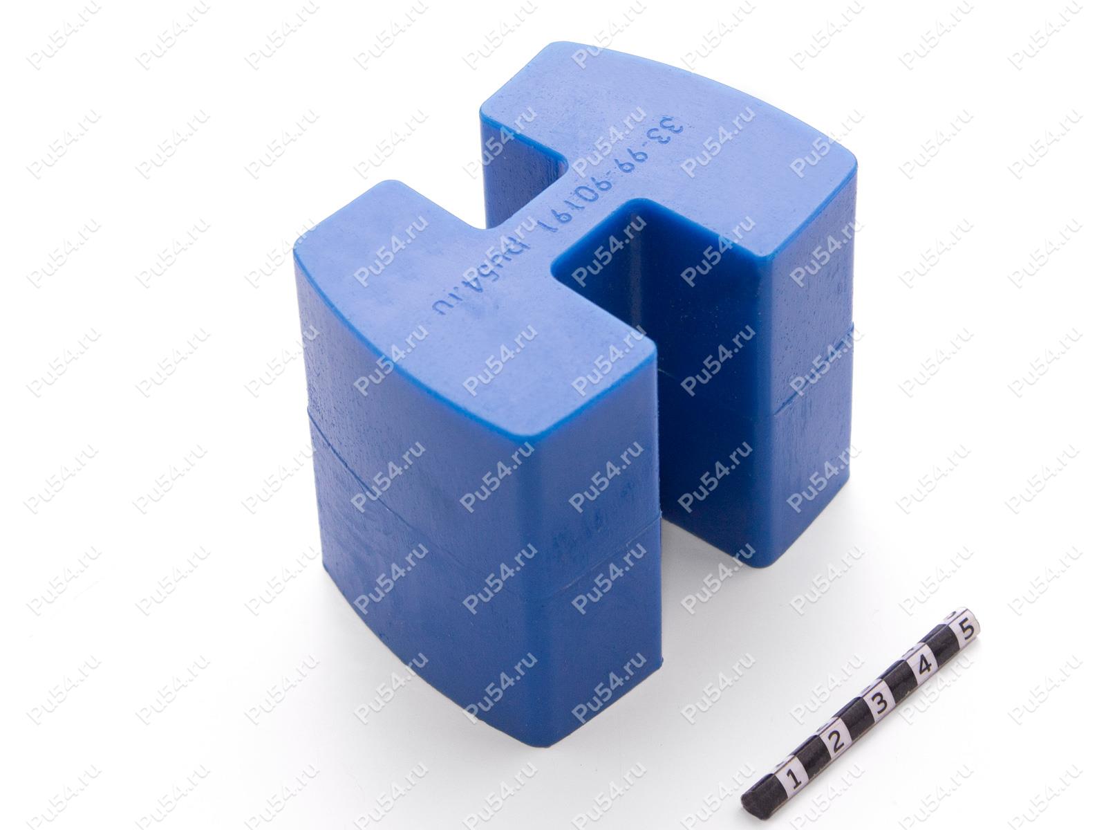 Вставка N-EUpex/Н-Flex 560, эластичный H-образный элемент муфты, Código de product 33-99-90191, Poliuretano, PU54/M87/синий, Imagen №1