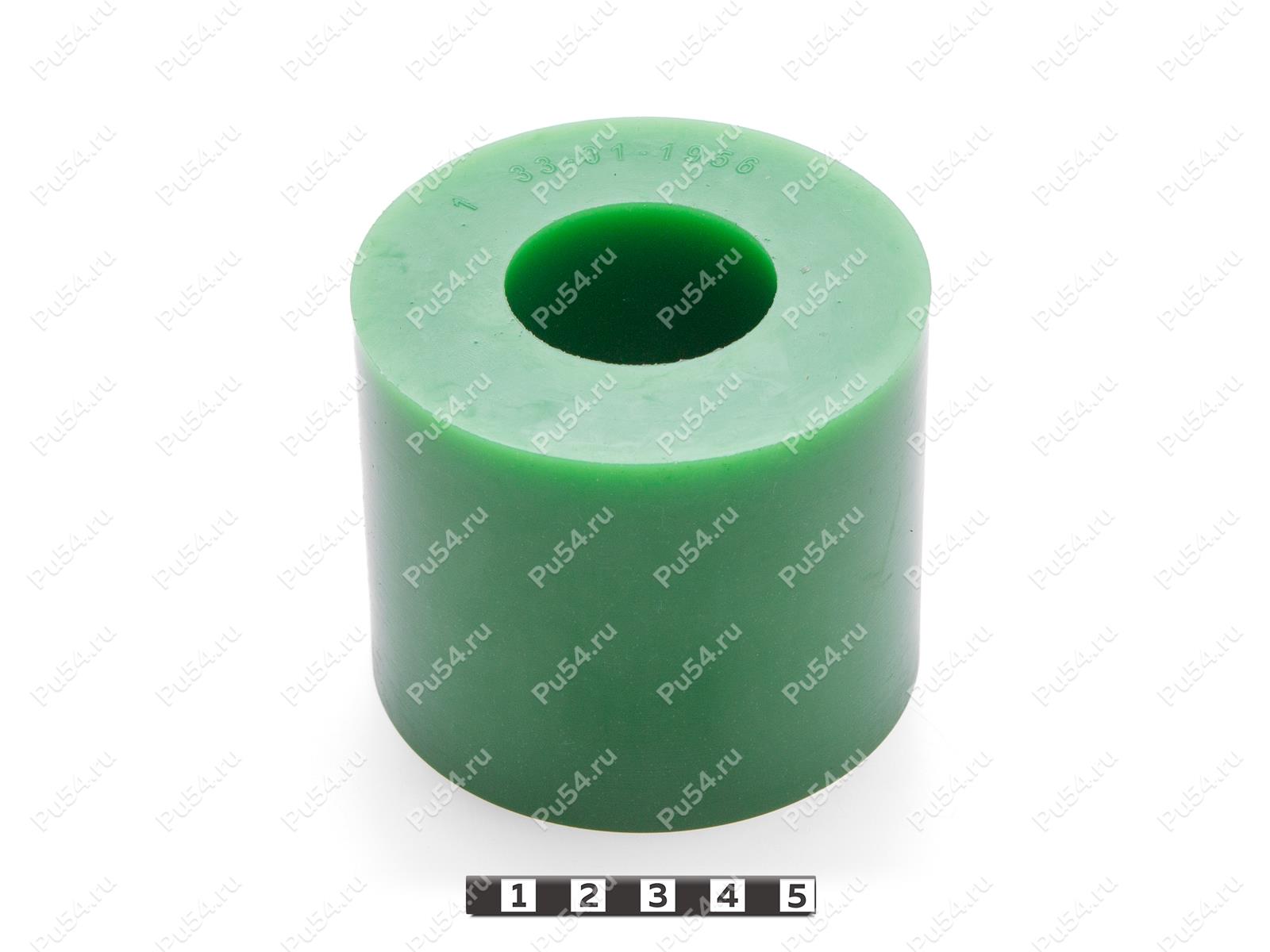 Ролик D 85 х d 40 х H 70, Código de product 33-01-1956, Poliuretano, PU54/M80/зеленый, Imagen №1