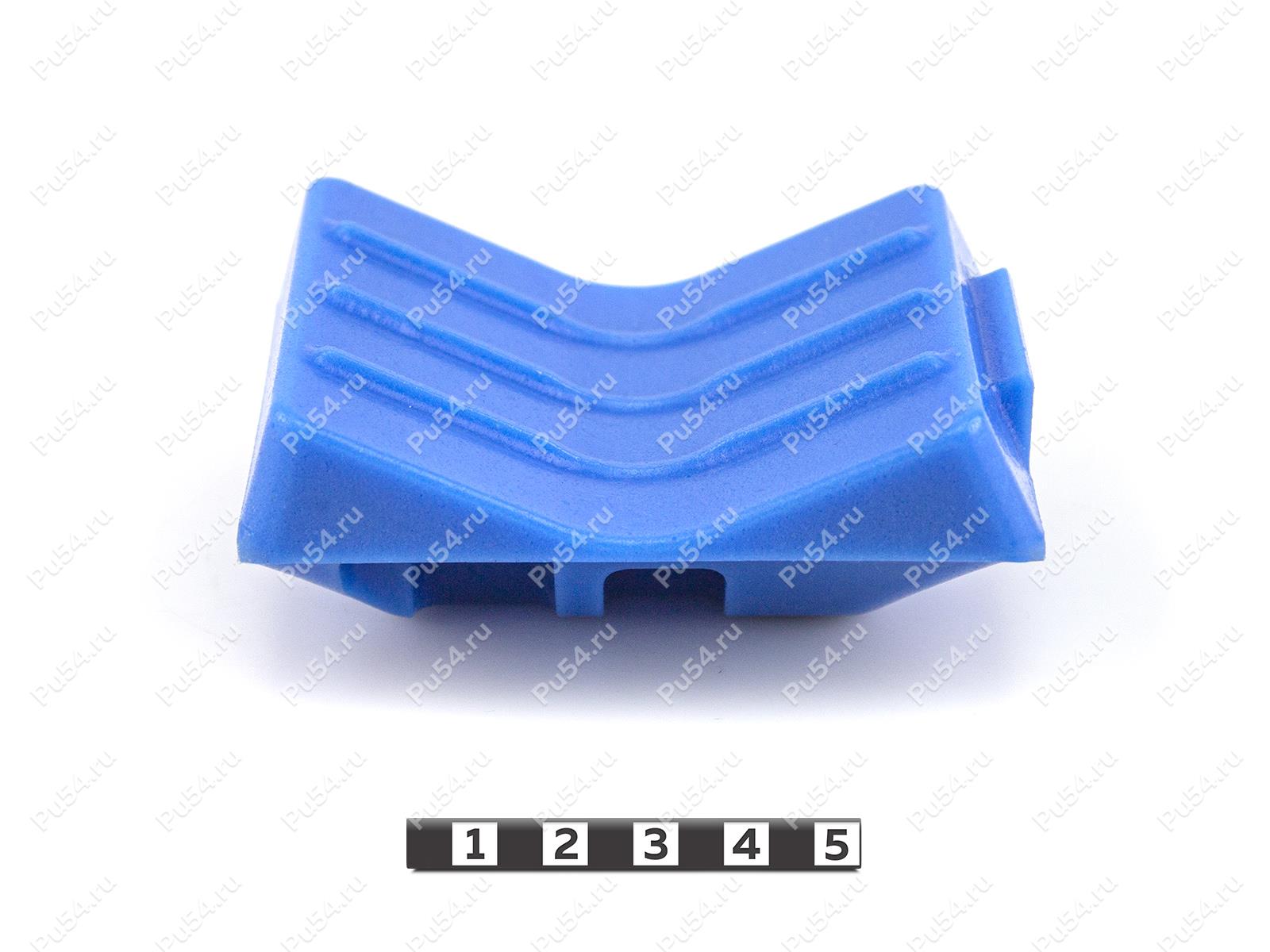 Буфер лыжи снегохода BRP LYNX XTRIM COMMANDER 600 2012, LYNX 49 RANGER 600 2012, Código de product 50-03-051, Poliuretano, PU54/M87/синий, Imagen №1