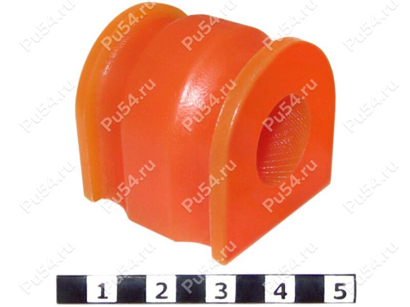 Stabilizer bushing, front suspension, ID =17,5 mm, Código de product 25-01-237, Poliuretano, PU54i/K72/темно-оранжевый, Imagen №1