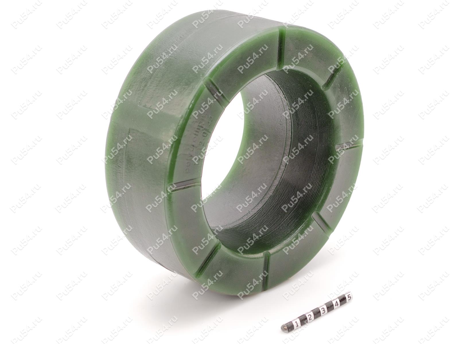 Spring spacer, rear suspension (lift +40 mm), Código de product 12-12-0144, Poliuretano, PW54/K80/светло-зеленый, Imagen №1