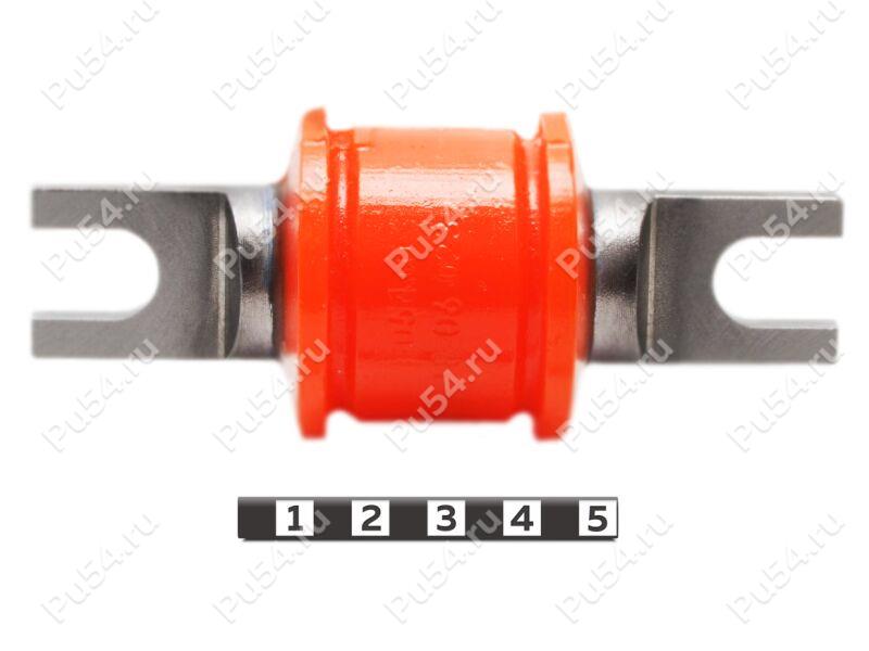 Shock absorber lower silent block, front suspension, Código de product 18-06-023, Poliuretano, PU54/M71/naranja, Imagen №1