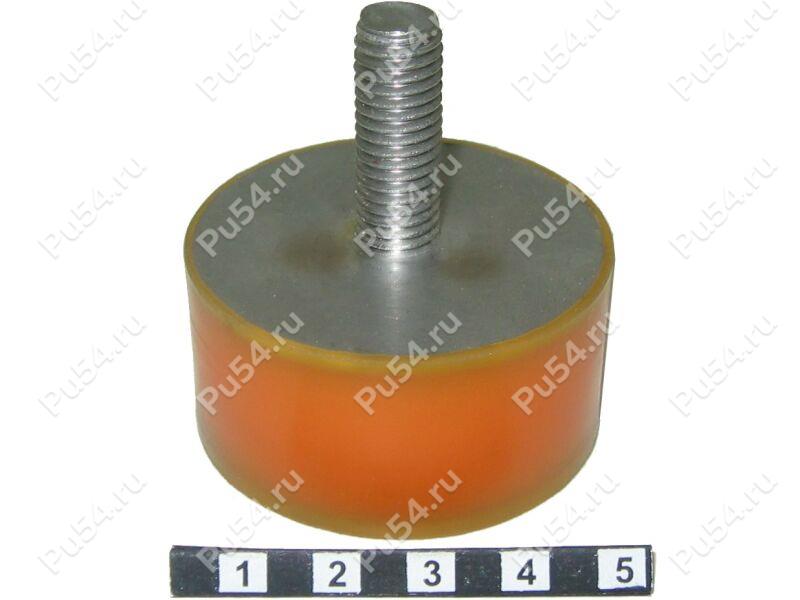 Vibration mount, Código de product 33-01-627, Poliuretano, PU54/M71/naranja, Imagen №1