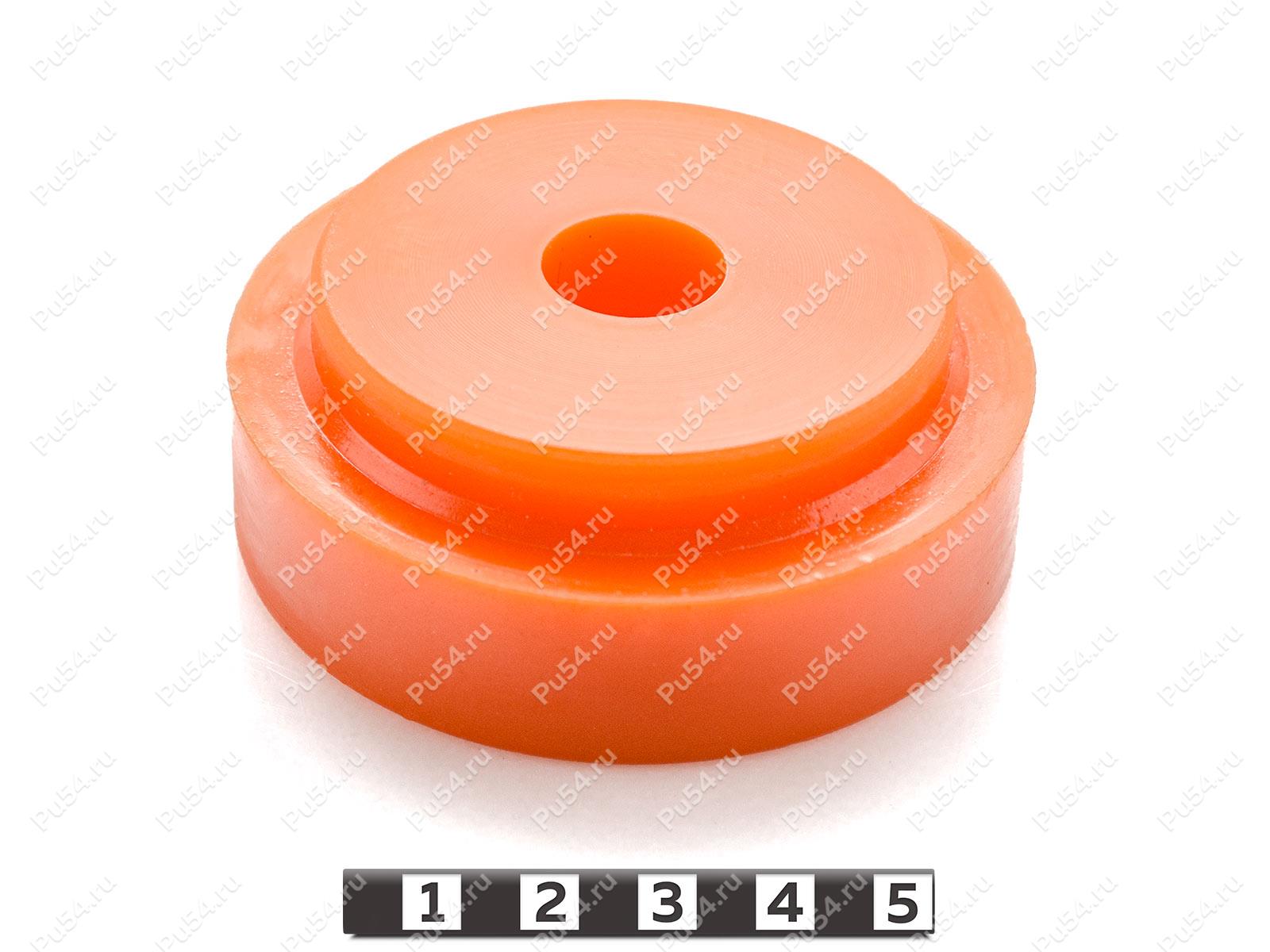 Подушка кузова верхняя, Código de product 12-12-300, Poliuretano, PU54i/K72/темно-оранжевый, Imagen №1