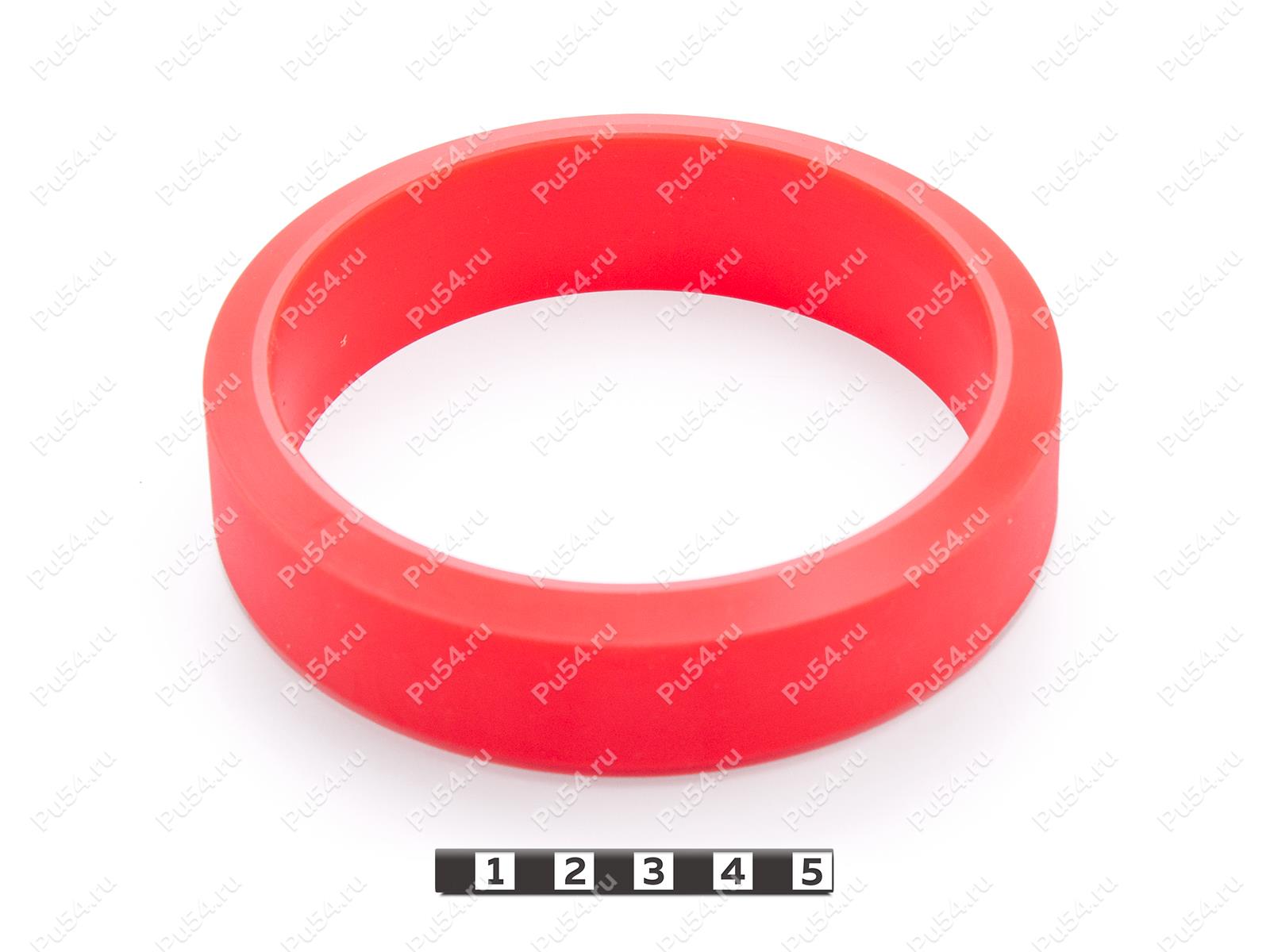 Кольцо ПУ 111х93х26,5 мм, Código de product 33-78-465, Poliuretano, PU54/M92/красный, Imagen №1