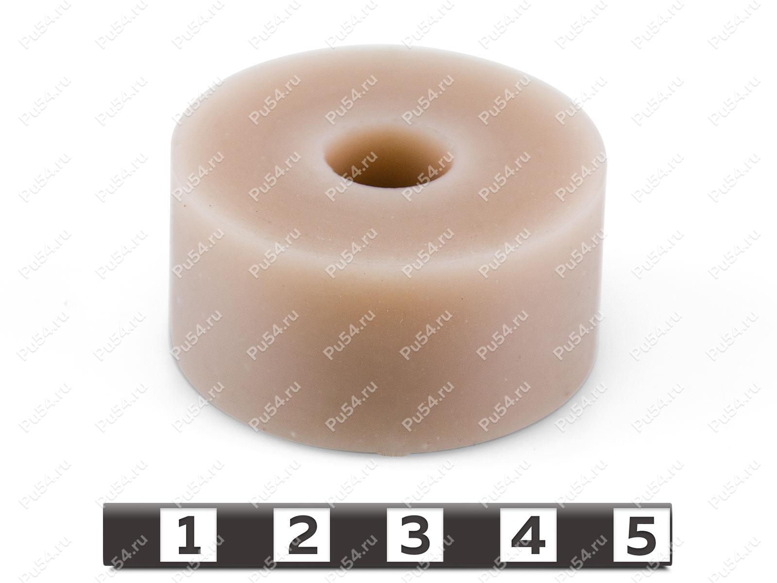 Ролик D 40 x d 12 x H 20, Código de product 33-01-1217, Poliuretano, PU54/M87/синий, Imagen №1
