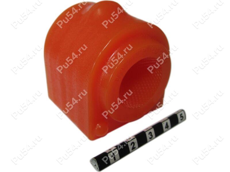 Stabilizer bushing, front suspension, ID=23 mm, Código de product 26-01-009, Poliuretano, PU54/M72/оранжевый, Imagen №1