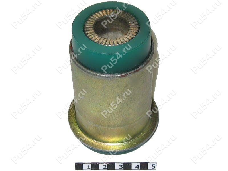 Lower control arm front silent block, front suspension (pressed-in)., Código de product 1-06-5661, Poliuretano, Imagen №1