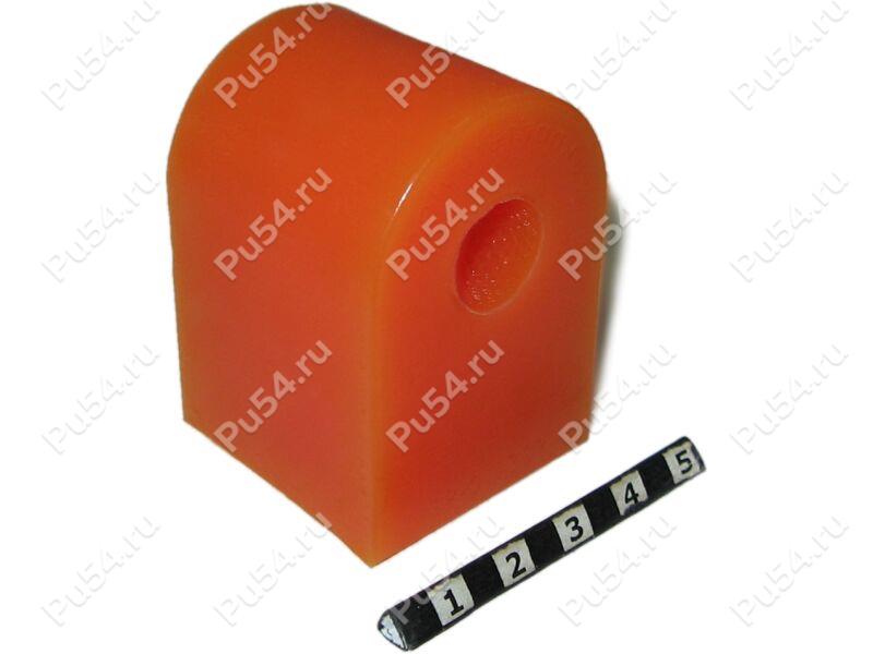 Stabilizer bushing, rear suspension, ID=14,5 mm, Código de product 19-01-339, Poliuretano, PU54/M72/оранжевый, Imagen №1