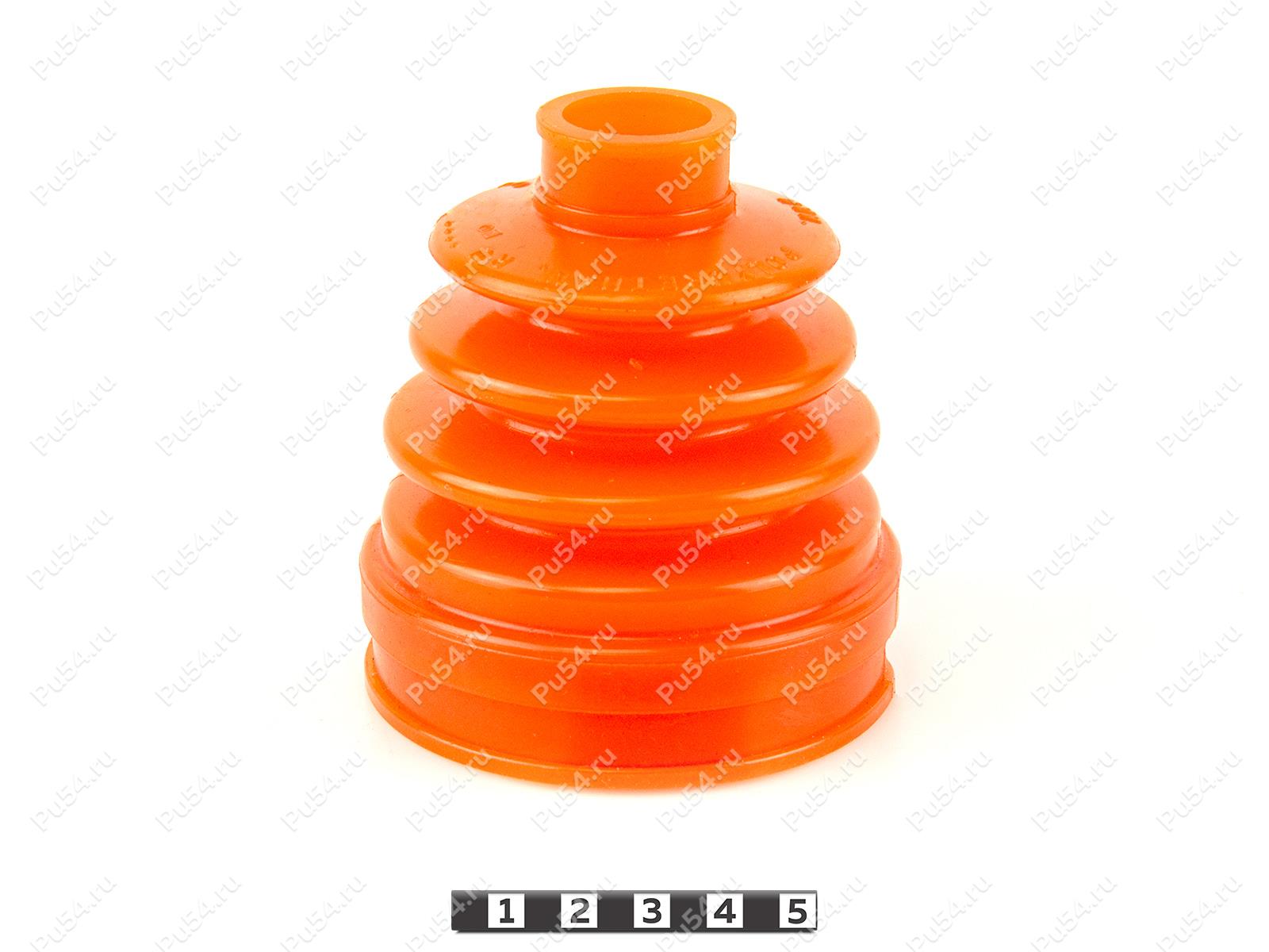 CV-joint dust boot (outer), front suspension (NSK), Código de product 3-05-005, Poliuretano, PU54/E72/rojo, Imagen №1