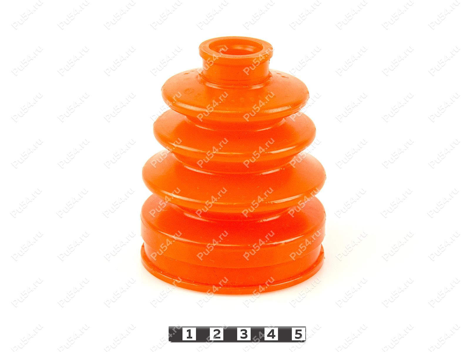 CV-joint inner dust boot, Código de product 3-05-001, Poliuretano, PU54/M71/naranja, Imagen №1