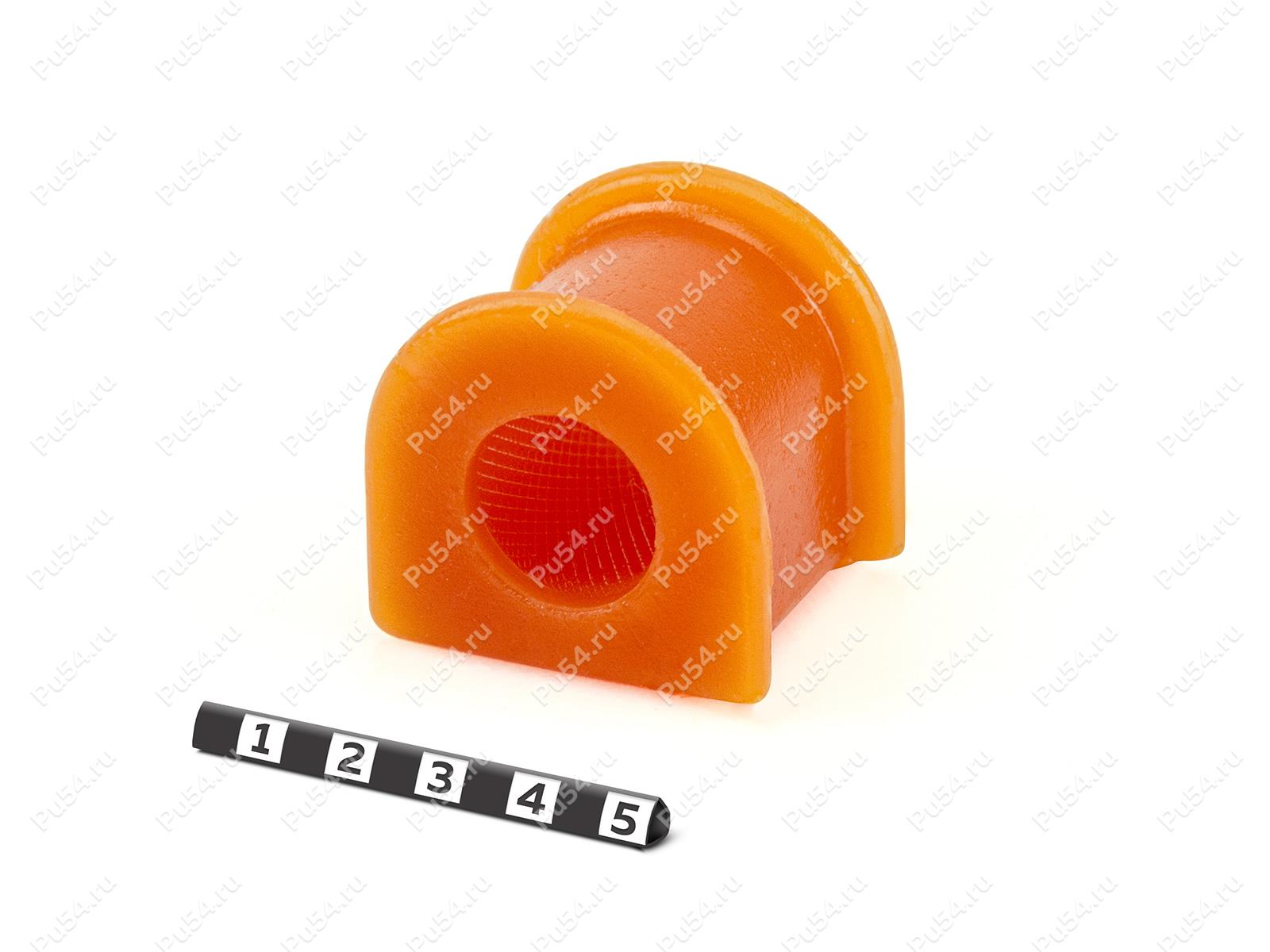 Buje del estabilizador, suspensión delantera, Código de product 1-01-195, Poliuretano, Imagen №1
