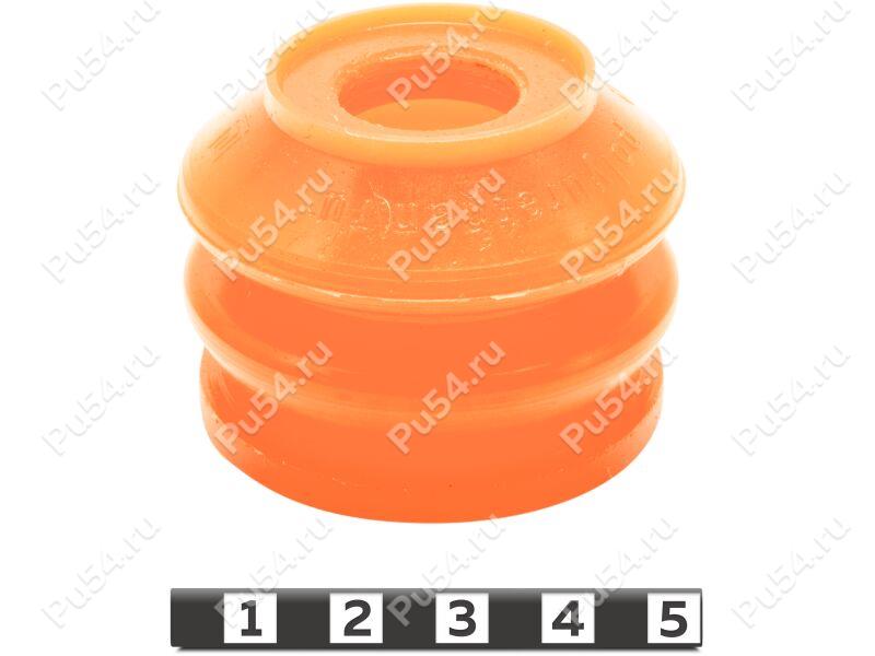 Ball-joint dust boot, upper control arm, Código de product 40-05-001, Poliuretano, PU54/M71/naranja, Imagen №1