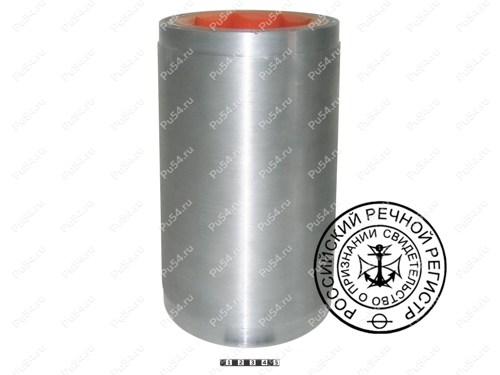 Cojinete lubricado por agua, Código de product 39-01-096M, Poliuretano, PU54i/K72/темно-оранжевый, Imagen №1