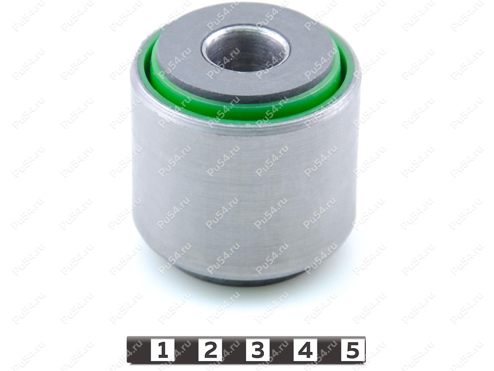 Buje de la espoleta inferior de la suspensión trasera al cubo, presionado, Código de product 1-06-4871, Poliuretano, PU54/M80/verde, Imagen №1