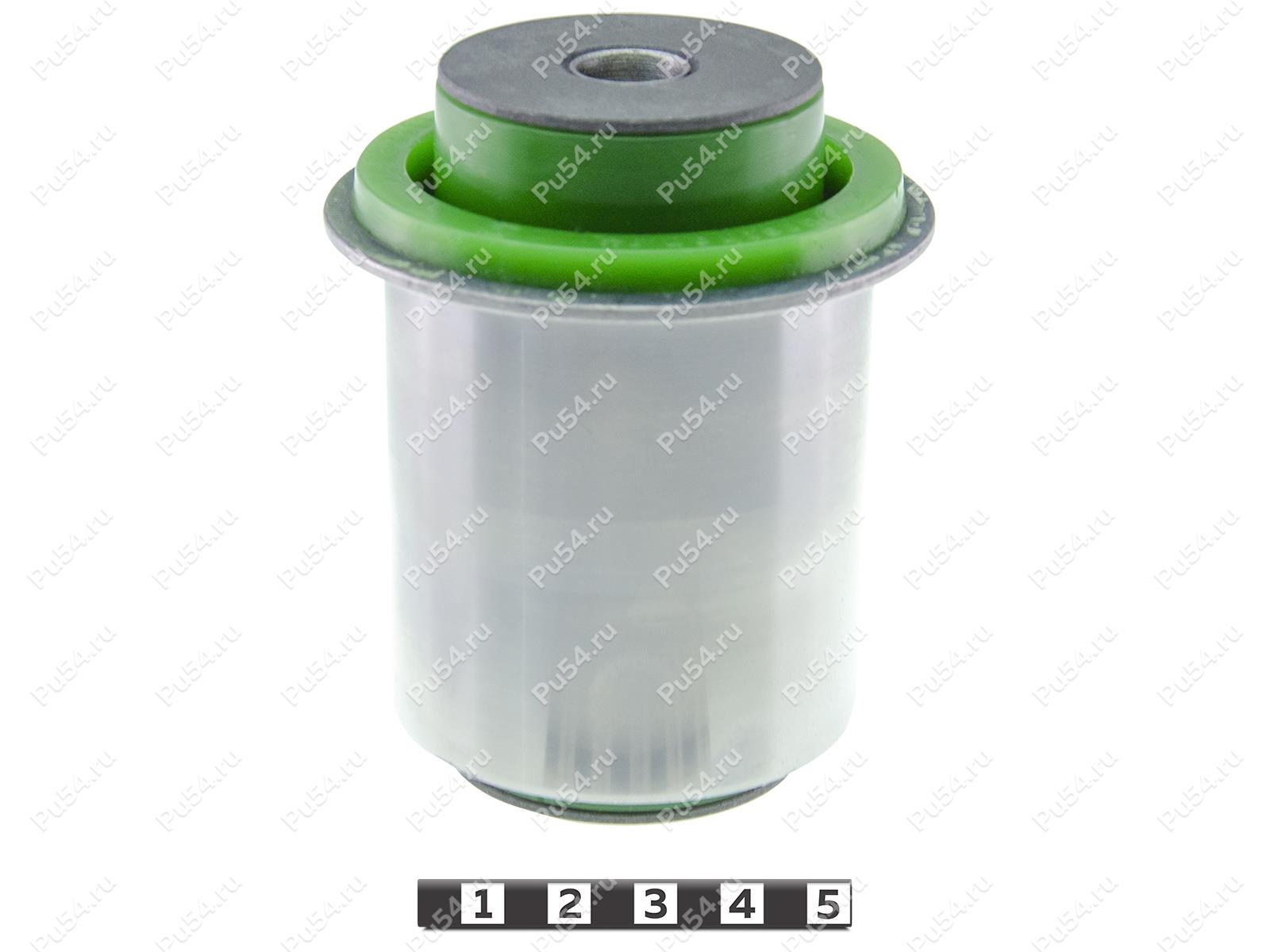 Casquillo de la viga trasera, presionado, Código de product 24-06-3611, Poliuretano, PU54/M80/verde, Imagen №1