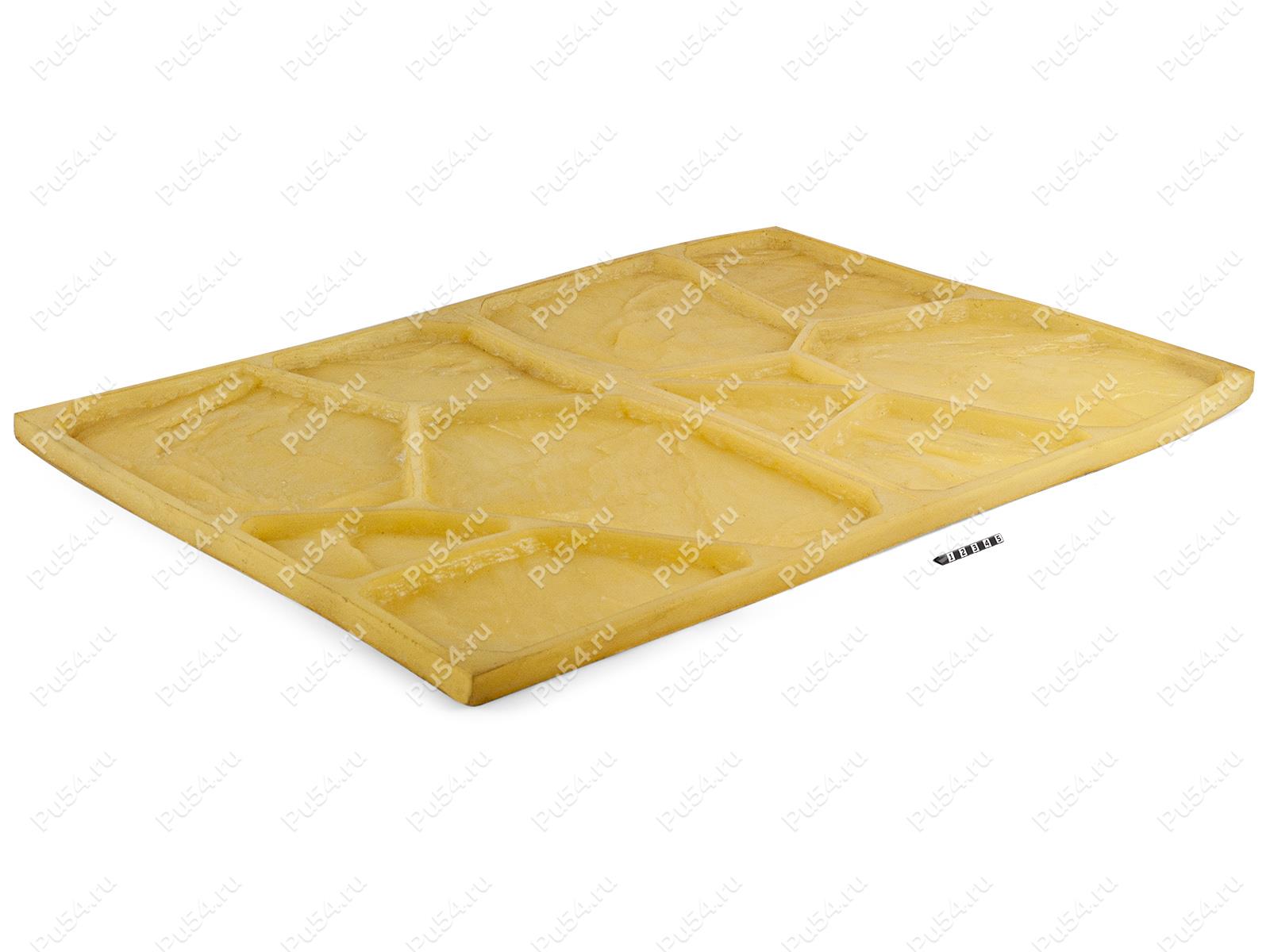 Stone veener casting mold "Crushed stone", Código de product 34-00-007, Poliuretano, Imagen №1