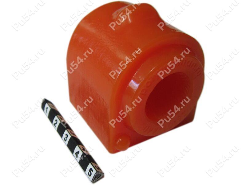 Stabilizer bushing, front suspension, ID=21.5 mm, Código de product 26-01-440, Poliuretano, PU54i/K72/темно-оранжевый, Imagen №1