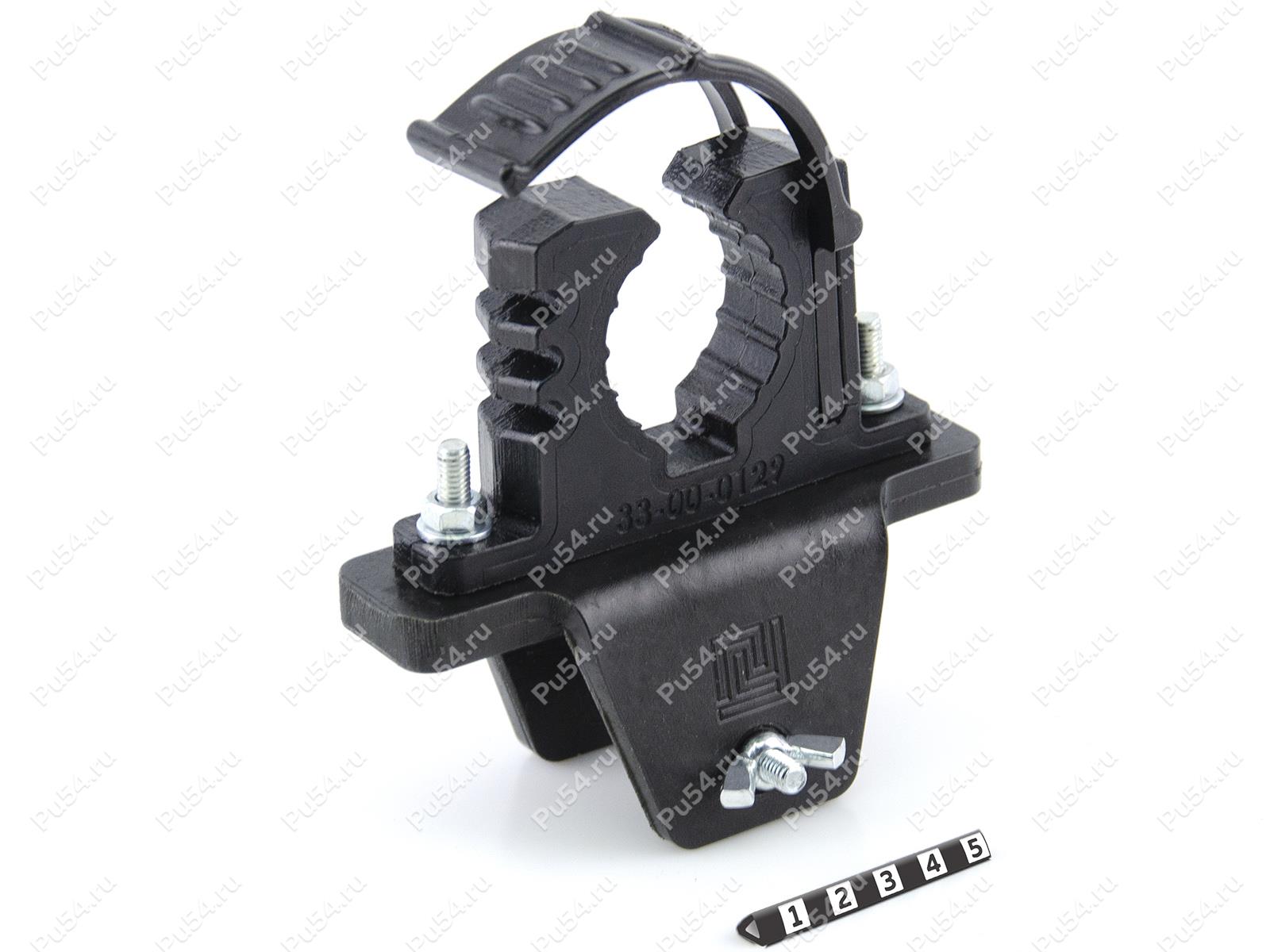 Portapala para portaequipajes / rieles de techo (rango de diámetro 33-40 mm), Código de product 33-20-012978, Poliuretano, negro, Imagen №1