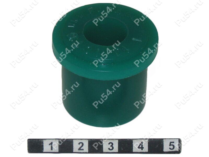 Spring bushing, rear suspension (upper link)., Código de product 1-10-1010, Poliuretano, PU54i/K80/темно-зеленый, Imagen №1