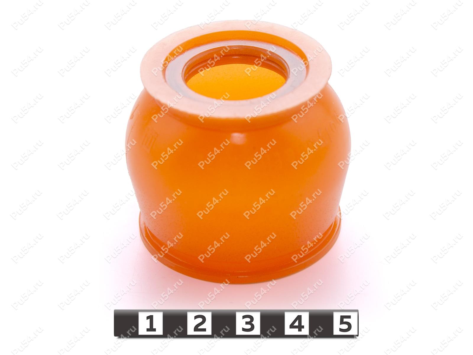 Пыльник шаровой опоры, Código de product 1-05-055, Poliuretano, PU54/M72/оранжевый, Imagen №1