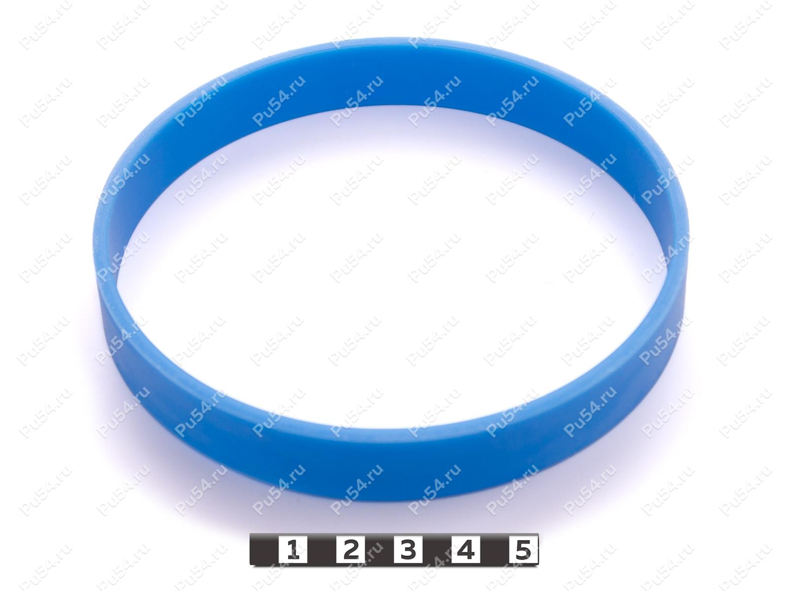 Кольцо 113*107*16,5 прямоугольного сечения, Código de product 33-78-144, Poliuretano, PU54i/K87/синий, Imagen №1