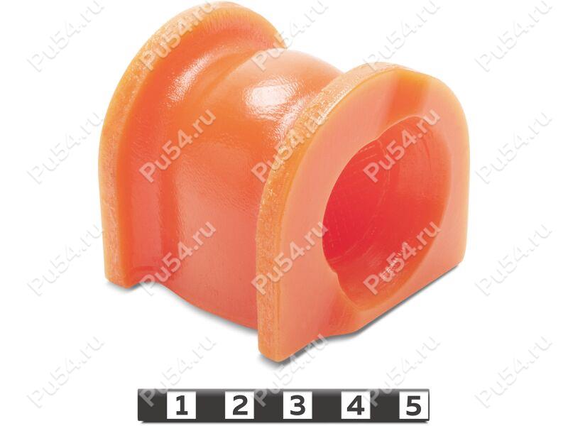 Stabilizer bushing, front suspension, ID=26 mm, Código de product 7-01-862, Poliuretano, PU54/M71/naranja, Imagen №1