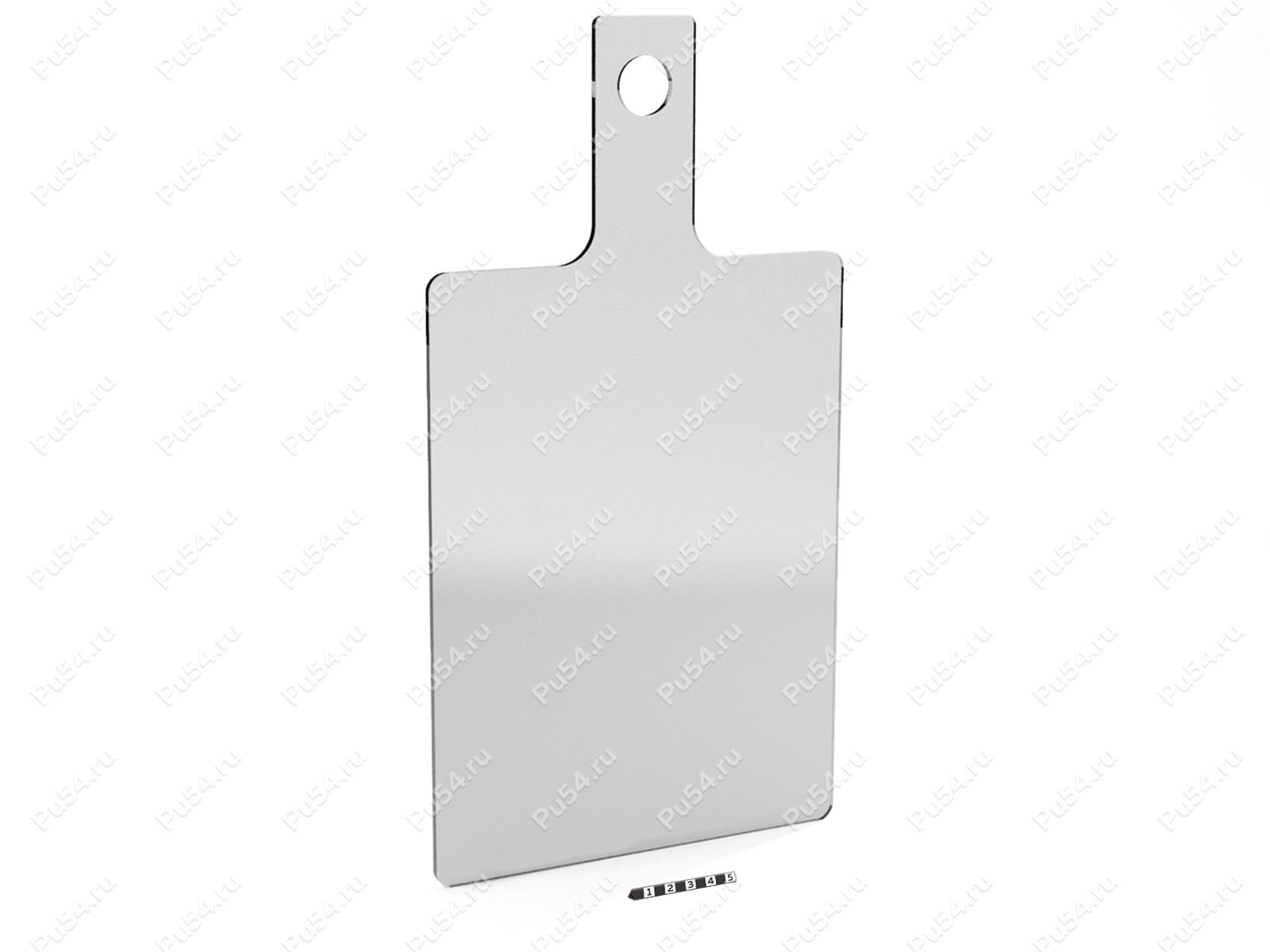 Tabla de cortar 240*320 (de plástico) con un mango, Código de product 56-01-009, Poliuretano, ПЭТ 2мм прозрачный, Imagen №1