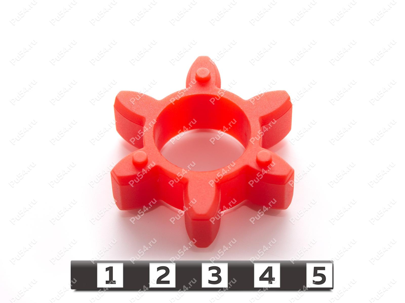 Эластичный элемент муфты , аналог MZK.PU.V40 SOROTEC, Código de product 33-99-94304, Poliuretano, PU54/M92/красный, Imagen №1