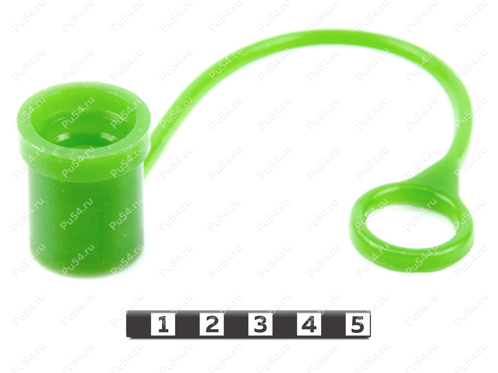 Tapa (antera) de una punta de una manguera hidráulica, 18,5 mm, Código de product 0-00-9742, Poliuretano, PU54/M80/черный, Imagen №1