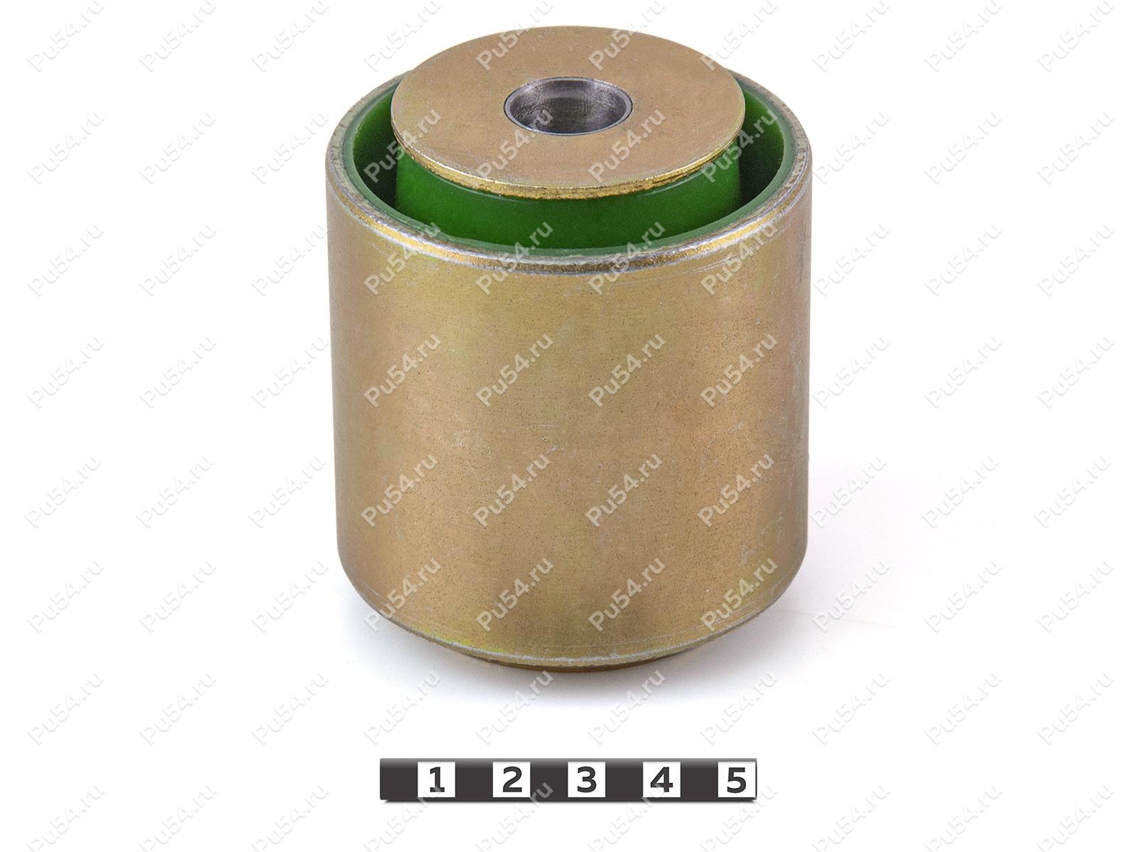 Control arm silent block, front suspension, pressed-in, Código de product 21-06-7151, Poliuretano, PU54/M80/зеленый, Imagen №1