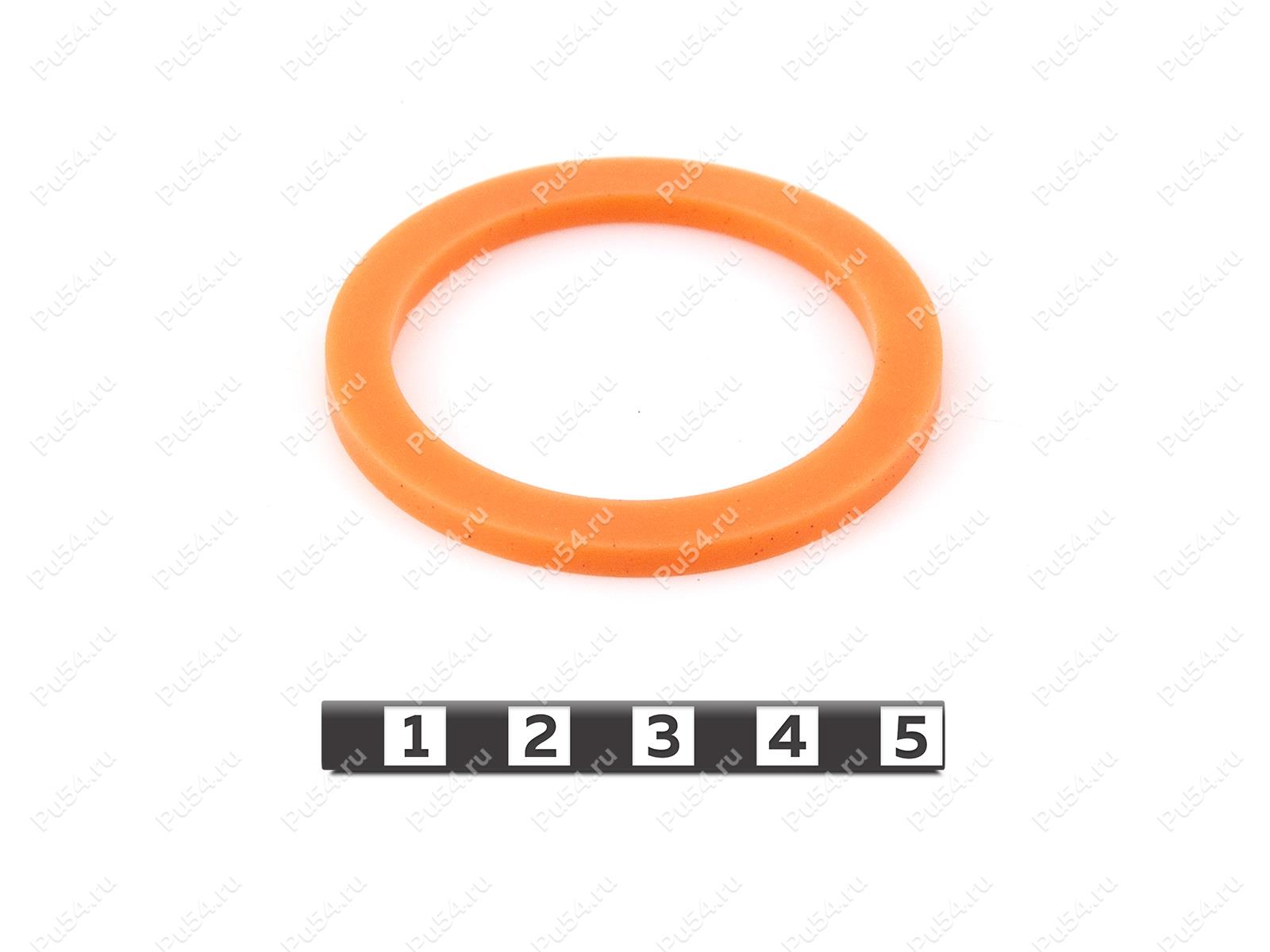 Fuel cap gasket 52*41*3,5, Código de product 55-00-020, Poliuretano, PU54/M72/оранжевый, Imagen №1