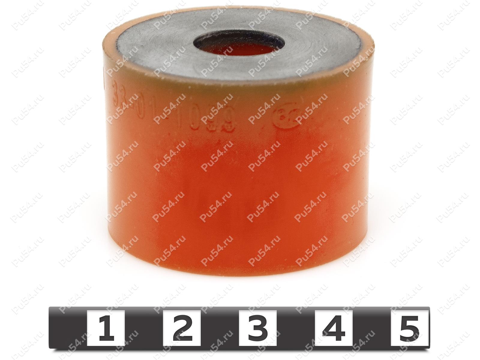 Cab bump stop, Código de product 33-01-1099, Poliuretano, PU54/M71/naranja, Imagen №1