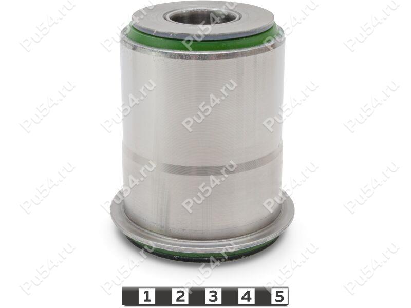 Control arm front silent block, front suspension, pressed-in, Código de product 26-06-0811, Poliuretano, PU54/M80/verde, Imagen №1