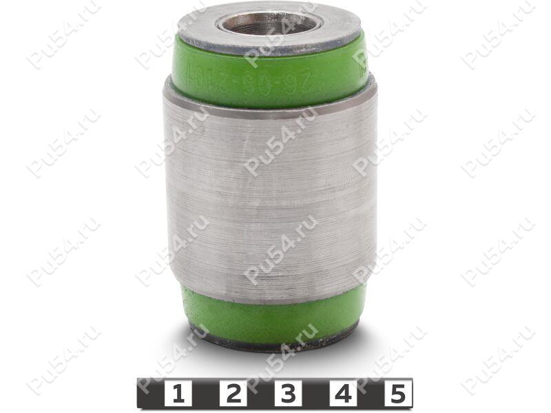 Lower lateral arm silent block, rear suspension (body), Código de product 26-06-2101, Poliuretano, PU54/M80/verde, Imagen №1