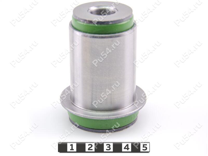 Control arm front silent block, front suspension (pressed-in), Código de product 19-06-3161, Poliuretano, PU54/M80/verde, Imagen №1