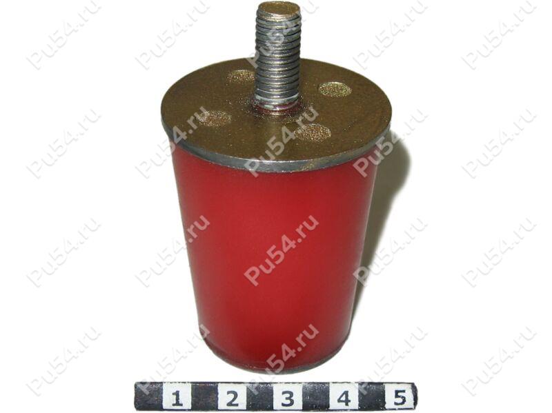 Vibration mount D 40 x H 51-М8, Código de product 33-01-763, Poliuretano, PU54/K65/rojo, Imagen №1