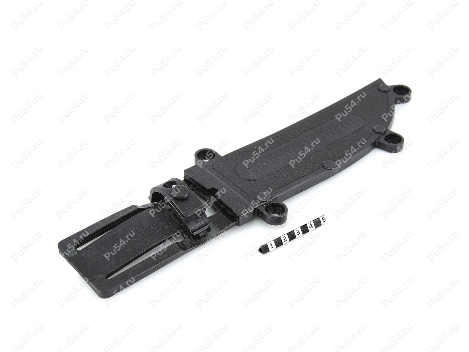 Vaina de poliuretano para hoja de hasta 160 mm con orificios de montaje, Código de product 33-17-026, Poliuretano, PU54/M71/negro, Imagen №1