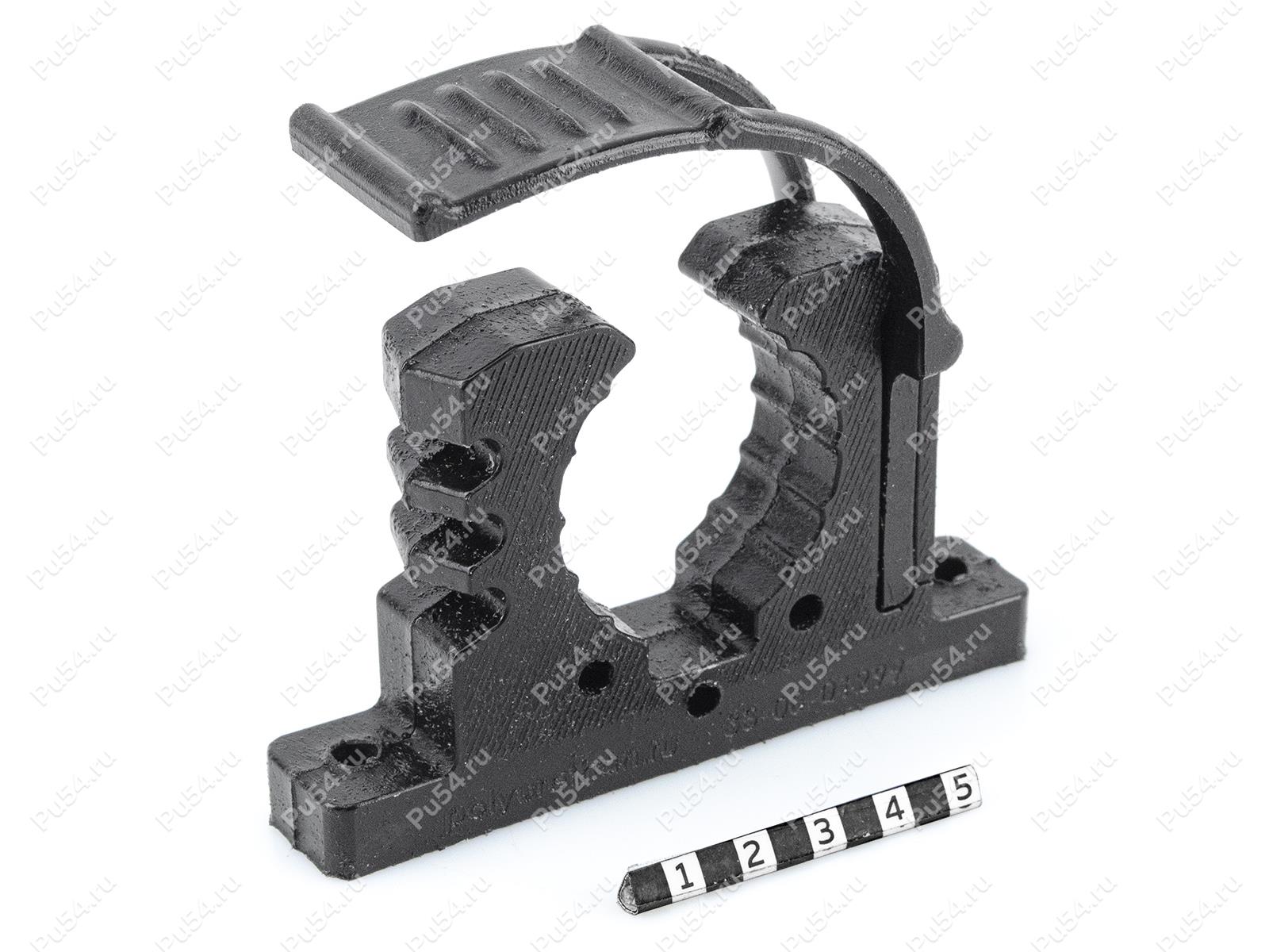 Universal clamp reinforced, Código de product 33-20-01299, Poliuretano, черный, Imagen №1