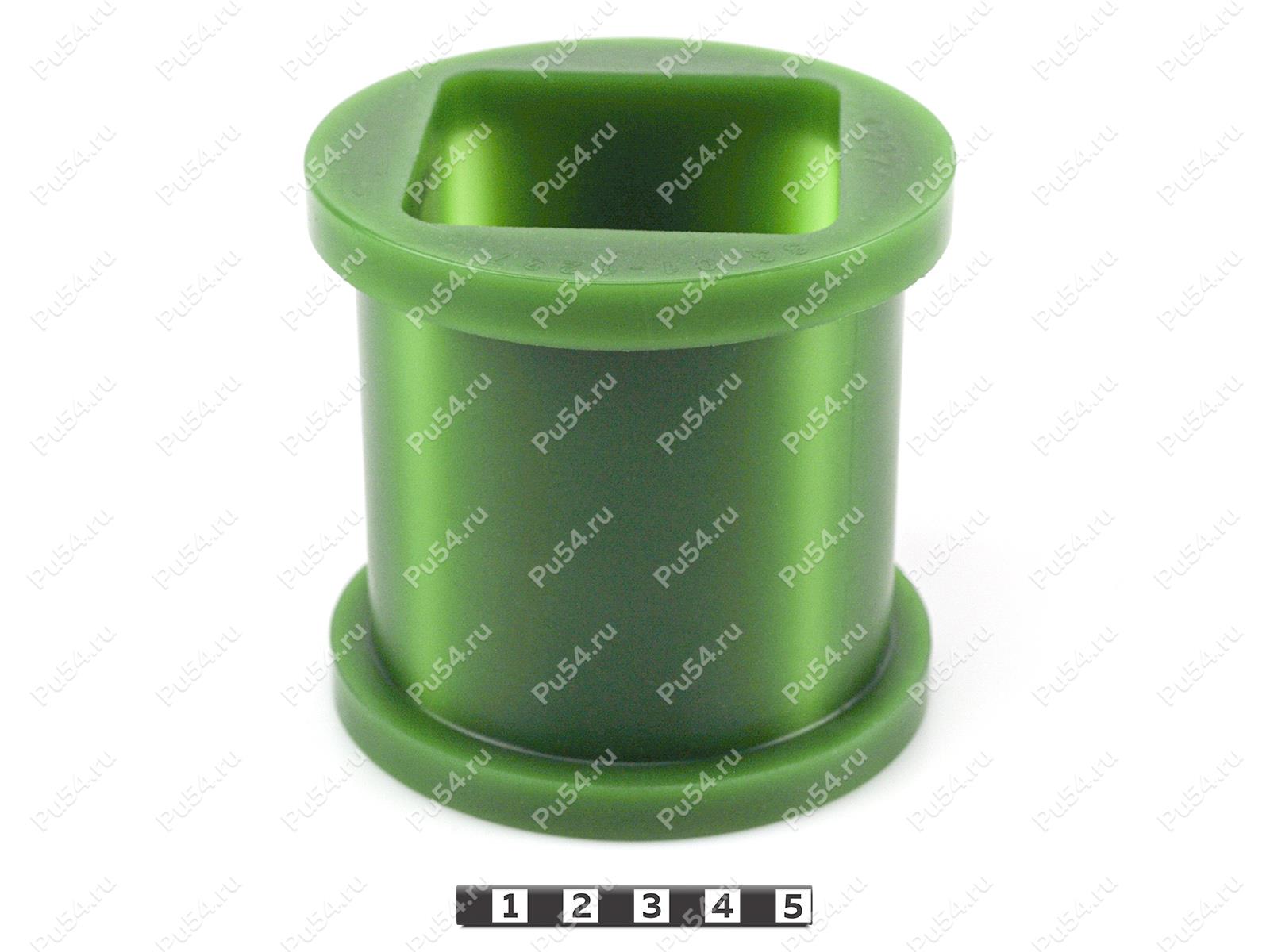 Bushing D 95 x d 61 x H 90, Código de product 33-01-1237, Poliuretano, PU54/M80/зеленый, Imagen №1