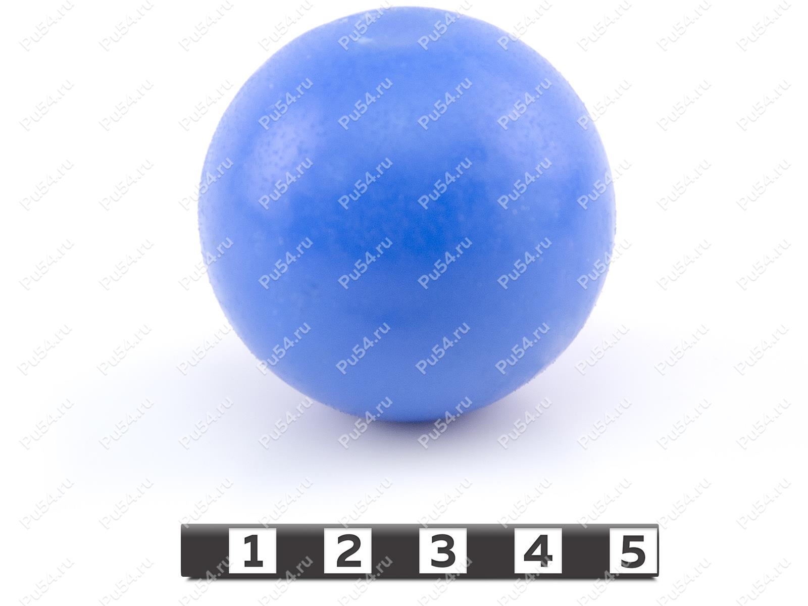 Polyurethane ball, D = 47, Código de product 62-65-047, Poliuretano, PW54/K87/синий, Imagen №1