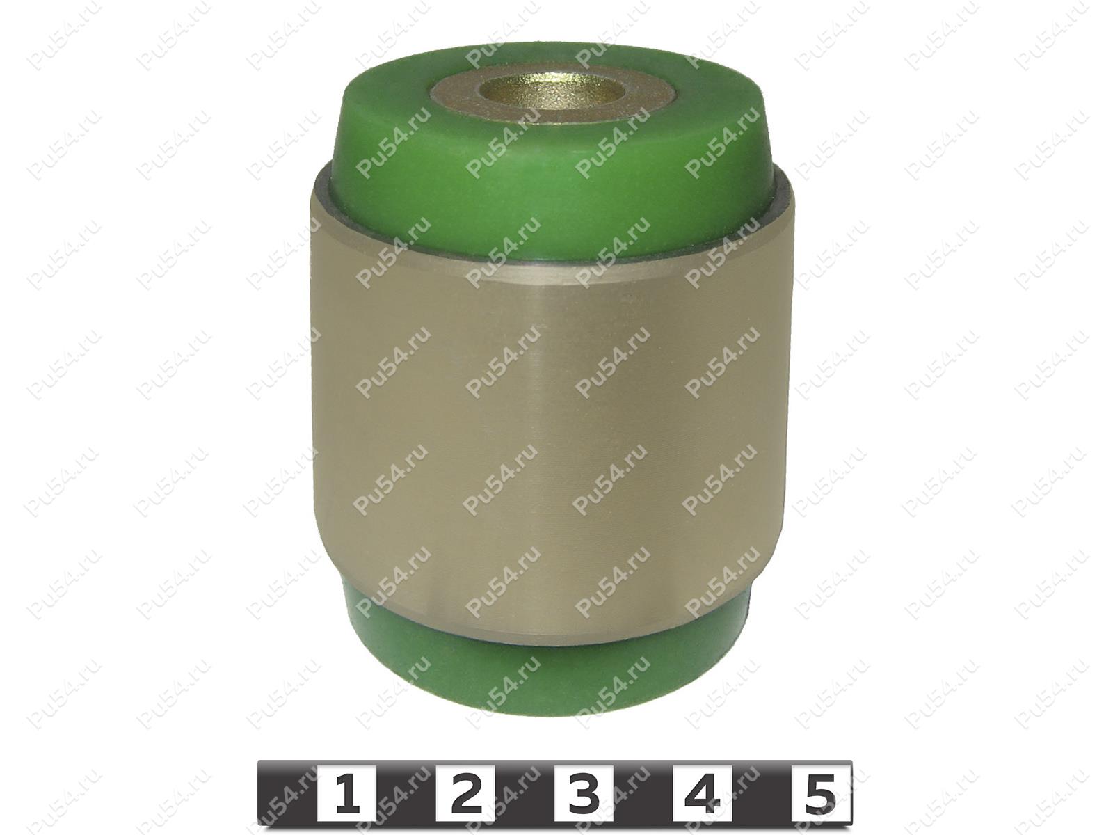 Hub silent block, rear suspension, pressed-in, Código de product 2-06-6221, Poliuretano, Imagen №1