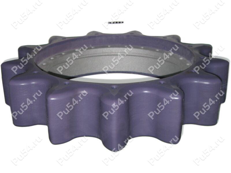 Ratrack track sprocket (restoration only), Código de product 90-00-024, Poliuretano, PU54/K87/púrpura, Imagen №1