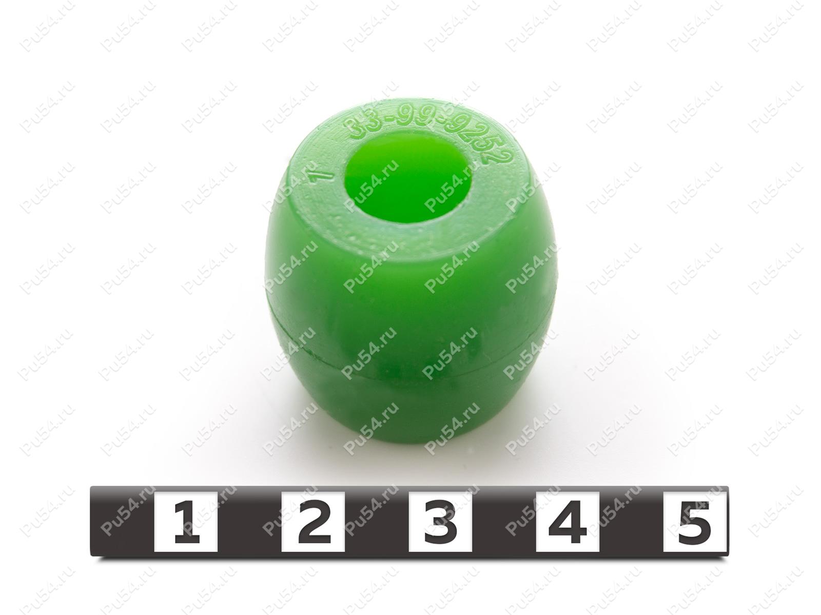 RUPEX 125, 144 вставка муфты FLENDER (буфер), аналог, Código de product 33-99-9252, Poliuretano, PU54/M80/зеленый, Imagen №1