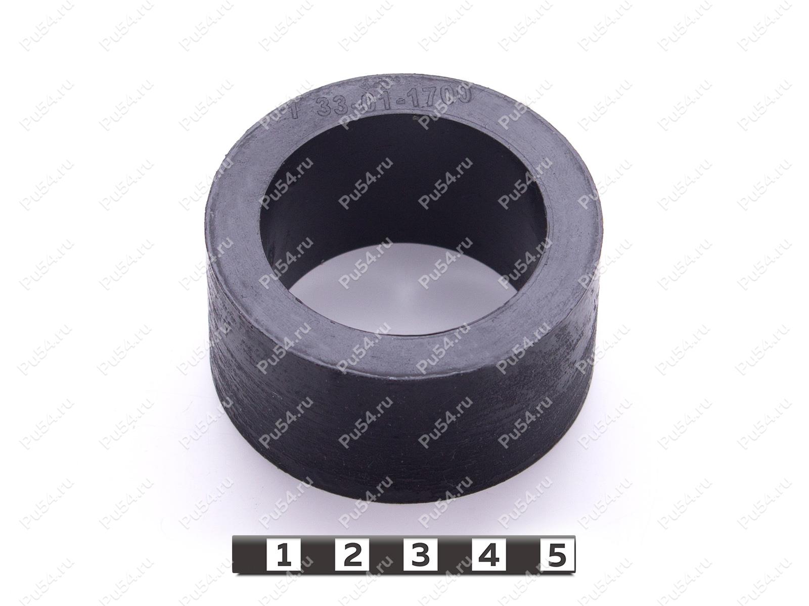 Шина СЛИК D 58,8 x d 42.8 x H 30 мм., Código de product 33-01-1700, Poliuretano, ELPU54/M87черный, Imagen №1