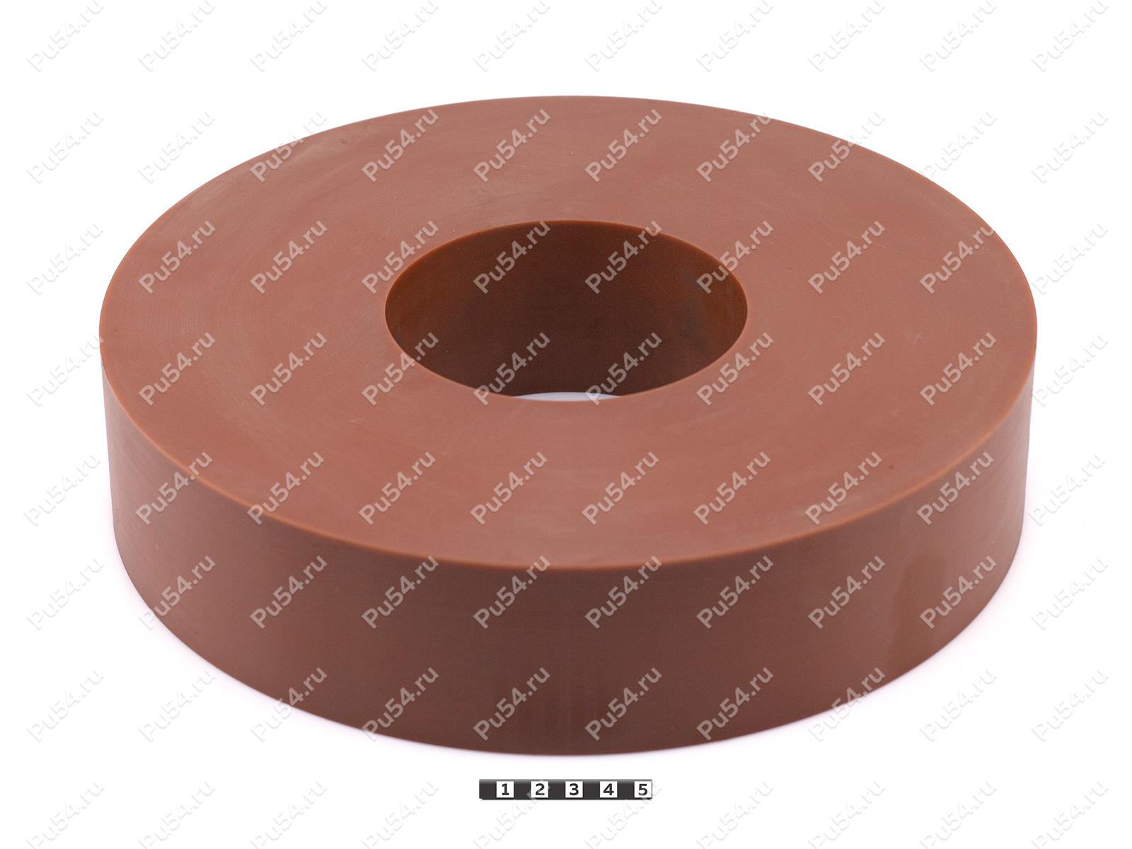 Ролик D 310 x d120 x H 70, Código de product 33-01-1476, Poliuretano, PU54Q/E95/коричневый, Imagen №1