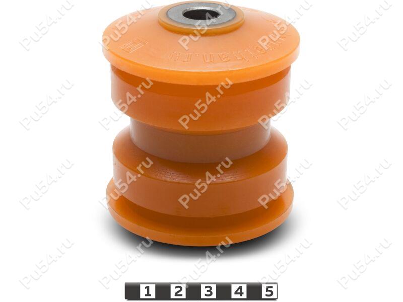 Spring silent block, rear suspension, Código de product 11-06-113, Poliuretano, PU54/M71/naranja, Imagen №1