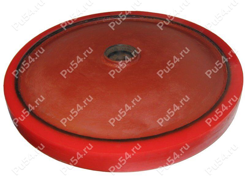 Wheel GAZ-71 (restoration only), Código de product 90-00-071, Poliuretano, PU54/K80/verde oscuro, Imagen №1