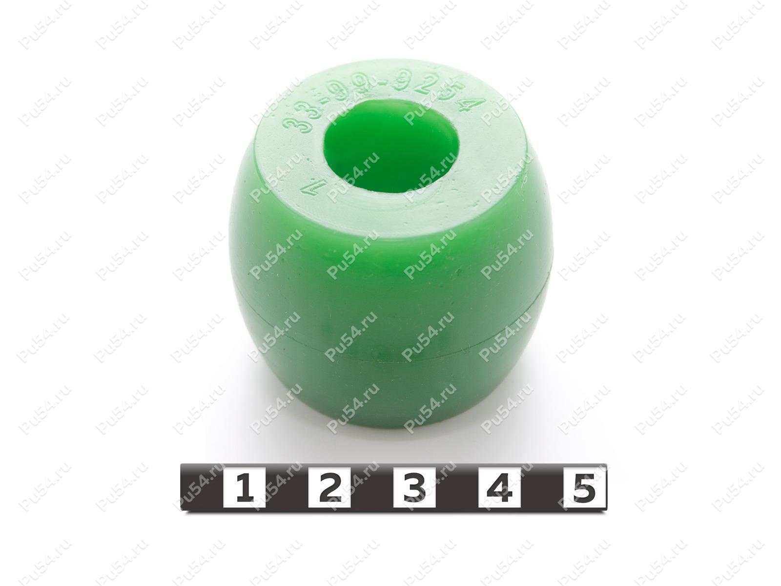 RUPEX 228, 252 вставка муфты FLENDER (буфер), аналог, Código de product 33-99-9254, Poliuretano, PU54/M80/зеленый, Imagen №1